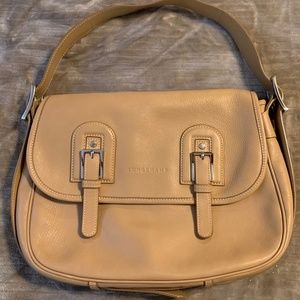 Longchamp Leather Bag (Natural) (Style 2836247514)